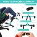 Cozylifeunion Pedal Exerciser - Portable Desk Cycle for Hand, Arm, and Leg Exercise - Adjustable Fitness Machine for Seniors - Folding Mini Bike Teal - Buy Online on GoSupps.com