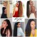 30-Inch Thick Curly Drawstring Ponytail Extensions - Chocolate Brown & Honey Blonde Highlights - Buy Online on GoSupps.com