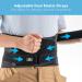 INDEEMAX Back Brace for Lower Back Pain Relief with Removable Lumbar Pad for Men and Women Breathable Back Support Belt with 7 Stays for Working Lifting sciatica Herniated Disc Large Black - Buy Online on GoSupps.com