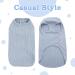 Hjumarayan Dog Sweater for Small Dogs | Washable & Elastic Striped Shirt for Chihuahua & Yorkshire Terrier | Light Blue XXS - Buy Online on GoSupps.com