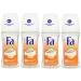 Fa Deodorant 1.7 Ounce Roll-on Men & Women 50ml - 4 Pack (Cucumber Melon)