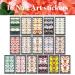 WOKOTO Flowers Nail Polish Strips Stickers - Self-Adhesive Full Nail Wraps for Women - Daisy Rose Maple Leaf Nail Stickers - Includes Nail File - Stik On Nail Strips for Acrylic Nails - 16 Sheets KIT - Buy Online on GoSupps.com