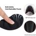 RFWIN Heel Cushion Inserts - 2 Pairs Black - Anti-Slip Self-Adhesive Pads for Women Men - Foot Cushions for High Heels and Leather Shoes - Buy Online on GoSupps.com