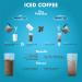 HyperChiller HC2W Patented Iced Coffee/Beverage Cooler - Stronger, Durable & Reusable - 12.5 Oz White - Buy Online on GoSupps.com