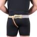 Premium Hernia Truss with Single Spring & Scrotal Pad - Elastic Compression for 38-Inch Hip (Right) - International Shipping Available - Buy Online on GoSupps.com