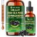 WELBUDA 10in1 Shilajit Liquid Drops with Magnesium Zinc Shilajit Irish Sea Moss Ashwagandha Cordyceps Mushroom Tongkat Ali Stinging Nettle Root Rhodiola Rosea - 1 FL Oz - 60 Day Supply