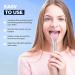 Deep Clean Tongue Scraper 2pk - Stainless Steel, Serrated Edge Design - Buy Online on GoSupps.com