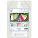 June Tailor Quilt As You Go Tree Skirt Printed batting, White, Large