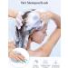 Heeta Scalp Massage Brush - Soft Silicone Hair Care Brush for Relaxation | Suitable for Men Women & Children - Sky Blue - Buy Online on GoSupps.com