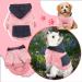Waterproof Winter Dog Coat - Warm Jacket & Hoodie for Small Dogs | Fleece Puppy Sweater & Autumn Pet Clothing (1107debkb-Pink L) - Buy Online on GoSupps.com