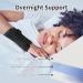 Wrist Brace for Carpal Tunnel - Adjustable Night Support Splint for Men & Women | Relieve Tendinitis Arthritis & Pain (Left Hand - Black - Buy Online on GoSupps.com