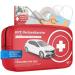 3x association bag for motor vehicle including extra instruction book - first aid car according to the current standard 2024 - DIN13164 - First aid set - socially packaged