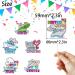 Cruise Travel Themed Happy Birthday Cupcake Toppers Set of 18 - Perfect for cruise party baby shower party bridal party or birthday party decorations for boys and girls - SugarGera - Buy Online on GoSupps.com