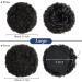 YAMEL Afro Puff Drawstring Ponytail Large Bun Extensions Darkest Brown Synthetic Updo Hair Pieces for Black Women Darkest Brown Large (Pack of 1) - Buy Online on GoSupps.com