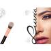 Luvia E101 Concealer Brush - Vegan Black/Rose Gold Buffer Brush for Flawless Makeup - Buy Online on GoSupps.com