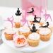 Ercadio 36 Pack Yoga Cupcake Toppers Black Glitter Yoga Balance Cupcake Picks Women Girls Yoga Cake Decorations for Gym Sports Yoga Theme Birthday Party Cake Decorations Supplies - Buy Online on GoSupps.com