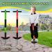Meooeck 2 Pcs Bounce Pogo Stick for Kids Age 5 and Up | Foam Jolt Pogo Jumper for Body Balance Exercise | Green and Red - Buy Online on GoSupps.com