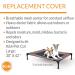 K&H Pet Products Original Pet Cot Replacement Cover - Chocolate/Black Mesh Large 30 x 42 Inches - Buy Online on GoSupps.com