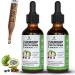 2 Pack Soursop Graviola Liquid Drops 1800mg Organic Soursop Bitters Liquid Antioxidant Blend Sea Moss Vitamin B6 C D3 Pure Leaf Extract Immunity Support 98% Absorption Vegan 4fl oz 2 Fl Oz (Pack of 2)