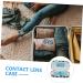 Homsfou Lens Holder - Colorful Contact Lens Container & Organizer for Travel | Eye Care Storage Box - Buy Online on GoSupps.com