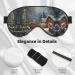 Xmas Print Double-Sided Eye Mask | Soft Light Blocking | Enhance Sleep Quality Worldwide - Buy Online on GoSupps.com