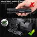 DARKBEAM Infrared 940nm Night Vision Scope Light - Long Range LED IR Flashlight for Hunting & Observation - Rechargeable Portable Tactical Illuminator Kit - Buy Online on GoSupps.com