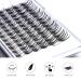 Lankiz 72 PCs Single Eyelashes 0.07 C Curl | DIY Cluster Lashes for Natural Look | Premium Eyelash Extensions 10-16mm - Buy Online on GoSupps.com