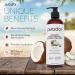 PURA D'OR 16 Oz Fractionated Coconut Oil 4 Oz Rosehip Seed Oil - Organic Oils for Skin Hair & Face - Buy Online on GoSupps.com