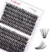 Lash Clusters 240 30d+40d Individual Lashes 0.07mm Wispy Cluster Lashes Resuable Eyelash Clusters DIY Eyelash Extension Individual Lash Extension Supplies (30D/40D-0.07C  14mm)