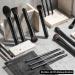 BS-MALL 18 Pcs Premium Synthetic Makeup Brush Set with Black Bag - Perfect for Foundation, Powder, Concealers, Eye shadows, and Blush - Buy Online on GoSupps.com