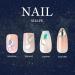KISS Gel Fantasy Press On Nails - How Dazzling Silver Medium Square | 28 Nails Glue & Mani Kit Included - Shop Internationally - Buy Online on GoSupps.com
