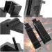 Deecaray Black Cast Iron Flask Mold Holder - 2 Pieces for Sand Casting Metal Jewelry and Tools - Buy Online on GoSupps.com