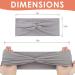 Panleding 12 Pcs Stretchy Headbands for Women - Soft Twist Knotted Headbands for Yoga, Workout & Daily Wear - Buy Online on GoSupps.com