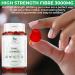 Vegan Fibre Gummies 3000MG - Berry Flavour - High Strength Prebiotic Tapioca Chicory Root - 1 Month Supply - Buy Online on GoSupps.com