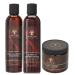 As I Am Naturally - Lot de 3 soins capillaires - shampoing Curl Clarity/apr s-shampoing sans rin age/cowash la coco