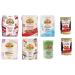 Test pack Caputo Cuoco Pizzeria Doppio Zero Nuvola Oro Lievito Farina Pizza flour 5 x 1 kg and Italian Gourmet Polpa di pomod