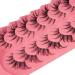 Fox Eye Lashes - Natural Spiky False Eyelashes for Anime Cosplay - 7 Pairs - Buy Online on GoSupps.com
