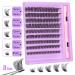 DIY Eyelash Extension Kit with Strong Glue - Wispy Lash Clusters - False Lashes Set C13 - Buy Online on GoSupps.com