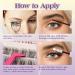 Buy Lash Clusters Kit - Natural D Curl Wispy Eyelash Extensions | 10-16MM with Waterproof Bond & Tweezers - International Shipping - Buy Online on GoSupps.com