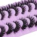 Mnik Lashes Fluffy False Eyelashes 7 Pairs 20mm D Curl Russian Wispy Cat Eye Natural Look - FANXITON D-20MM-02 - Buy Online on GoSupps.com