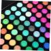 Healeved 3 Pcs 88 Shadow Palette Eye Makeup Pallet Woman Eyeshadow Eye Shadow Plate Plastic 1 count (Pack of 1) Assorted Colorx3pcs - Buy Online on GoSupps.com
