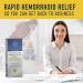 Rapid Relief Hemorrhoid Treatment Cream - Maximum Strength Aloe Vera Formula for Fast Pain Burning Itching & Swelling Relief - Ships Internationally - Buy Online on GoSupps.com