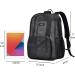 Heavy Duty Mesh Backpack for Commuting, Swimming, Travel, Beach, Outdoor Sports - Black - Buy Online on GoSupps.com