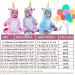 Doladola Baby Unicorn Romper | Flannel Hooded Jumpsuit for Toddler | Infant Outfit 3-6 Months - Buy Online on GoSupps.com