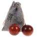 Healvian Woodcraft 1 Set Handball Rosewood Traditional Chinese Medicine Massager