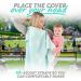 Breastfeeding Cover with Pockets - Soft and Breathable Nursing Coverall (Leaves) - Buy Online on GoSupps.com