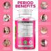 PMS Relief Gummies for Women & Teens | Cramp, Bloat & Mood Swing Support | Made in USA (Strawberry, 60 Count) - Buy Online on GoSupps.com