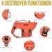 Oneigris Dog Harness | X Destroyer Tactical Adjustable Anti-Trail Harness - Ideal for All Breeds | International Shipping Available - Buy Online on GoSupps.com