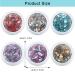 Niceneeded 6 Boxes Nail Art Shell Slices - 3D Colorful Seahell Glitter for Stunning Nail Art Decorations - Buy Online on GoSupps.com