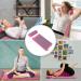 Belmalia Acupressure Mat & Pillow Set | Pink Grey Massage Mat for Relaxation | Portable Acupressure Therapy with Neck Support - Buy Online on GoSupps.com